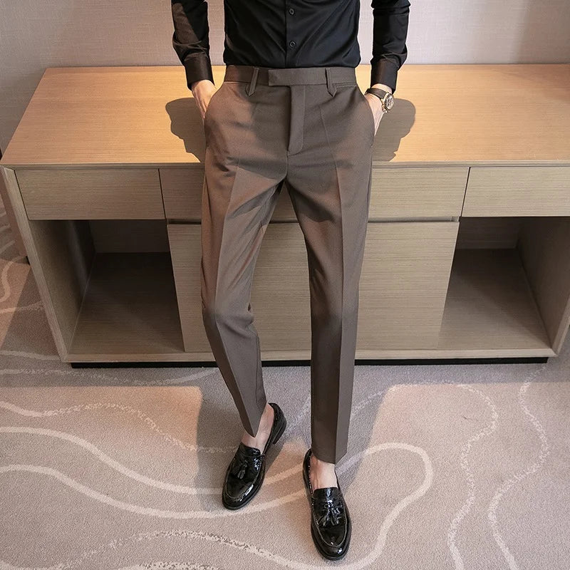 Vito™ | Pantaloni Formali a Vita Alta